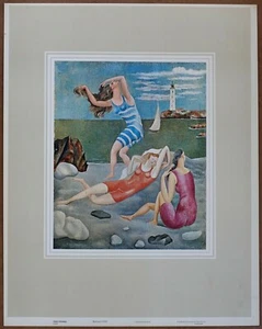 Pablo Picasso The Bathers  Vintage Original 1960 1st Print Ltd Ed Lithograph - Picture 1 of 2