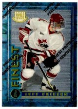 1994-95 Topps Finest #159 JEFF FRIESEN (ex-mt) San Jose Sharks Rookie Card