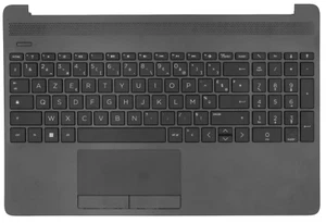 Pour HP 250 G8 250 G9 255 G8 255 G9 Originale Clavier Français Palmrest Noir - Zdjęcie 1 z 2