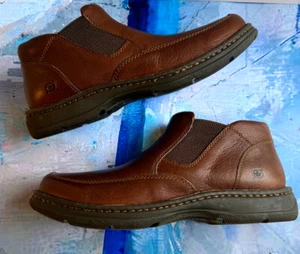 Herren Born Lenon II Klassisch Slipper Mahagonibraun Stiefel Schuhgröße 11,5 M/W Neu im Karton - Bild 1 von 7