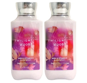 2* BATH & BODY WORKS TWILIGHT WOODS SIGNATURE LOTION HAND CREAM SHEA & VITAMIN E - Picture 1 of 3
