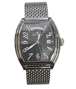 Reloj Hombre Jean Marcel Gravis Hecho en Suiza Día Fecha Automático 160.231 Malla 133/300 - Imagen 1 de 2