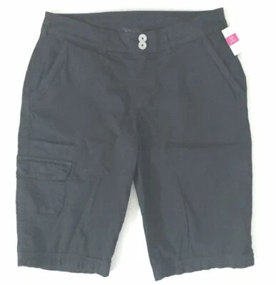 FRESH PRODUCE Small BLACK Safari Pocket Stretch Cotton SHORTS $69.00 NWT New S - Image 1 of 2