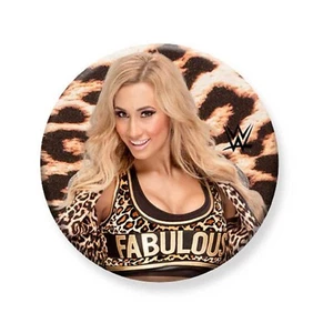 Lizenzierter 1,25" Pinback Button Anstecker WWE Carmella (11/4" Pins ca. 32mm) - Bild 1 von 1