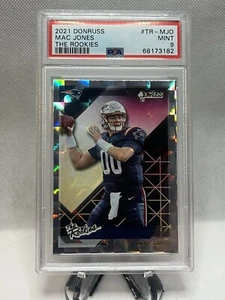 2021 Donruss Mac Jones The Rookies #TR-MJO PSA 9 Patriots - Picture 1 of 2