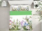 3D Color Flower Leaf ZHUB351 Bed Pillowcases Quilt Duvet Cover Queen King Amy