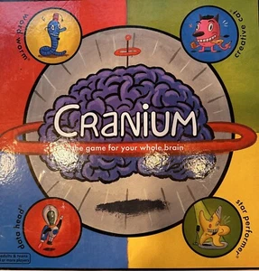 Baseman Cranium The Game For Your Whole Brain 2002 Party Game Teens and Adults - Picture 1 of 3