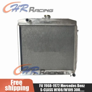 3 ROW Radiator For 1968-1972 Mercedes Benz S-Class W108 W109 W111 300 SEL 280 SE - Picture 1 of 4