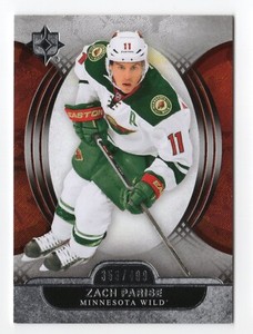 2013-14 Upper Deck Ultimate Collection #25 Zach Parise Serial # 353/499