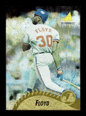 1995 Pinnacle Museum Collection # 8 Cliff Floyd Card (B65) Montreal Expos - Image 1 of 2