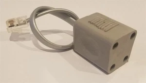 APT 451 - Telephone 4-Prong Adapter to Modular plug - Converter 4-Prong to RJ11 - Zdjęcie 1 z 2