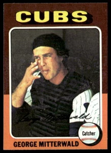 1975 Topps Mini #411 George Mitterwald - Picture 1 of 2