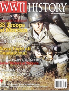 WWII History Jul 2008 SS Troops Mortain Atomic Bomb Leningrad German Tank Allied - Picture 1 of 12