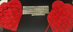 ZOPPINI~~77 Matte Blank Starter Charms/Tiles for Link Bracelets with 5 Pouches - Picture 1 of 4