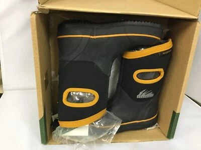 Botas infantis impermeáveis Itasca Bayou preto/laranja tamanho 11 novas na caixa - Imagem 1 de 4