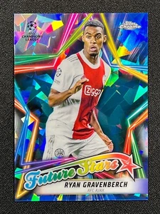 2021-22 Topps Chrome UCL Sapphire Edition Ryan Gravenberch Future Stars #FS-1 - Picture 1 of 2