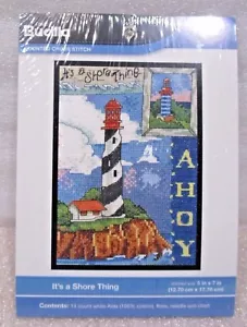 Bucilla WM46047 ""It's A Shore Thing"" Kit punti incrociati contati - Foto 1 di 4