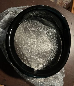 Black Headlight Bezel With Visor 7” For Harley-Davidson - Picture 1 of 6