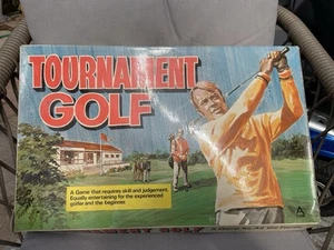 Vintage TOURNAMENT GOLF Board Game by Ariel 1960's Free Uk Postage . - Picture 1 of 7