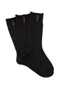 3 x Bonds Explorer Original Crew Wool Blend Socks Black - Picture 1 of 4