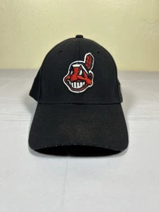 Cleveland Indians Hat Cap Size L/XL New Era 39Thirty Flex Chief Wahoo Large XL - Picture 1 of 7
