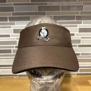 Hombre Golf Club Panama City Beach Florida Embroidered Imperial Brown Sun Visor - Picture 1 of 6