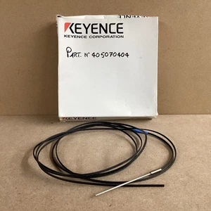 KEYENCE FU-63 FU63 Reflective Photoelectric Fiber Optic Sensor Head NOB - Picture 1 of 2