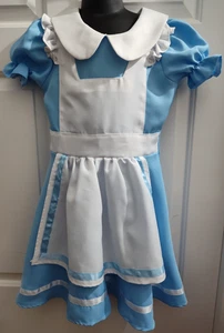 Alice In Wonderland Princess Storybook Girls Child Dress 4-6 Years Small - Picture 1 of 8