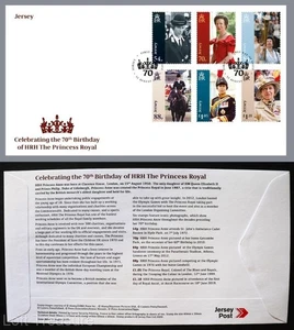 Timbri Maglia "Principessa Reale 70° Compleanno" Copertina Primo Giorno 2020 - Foto 1 di 3