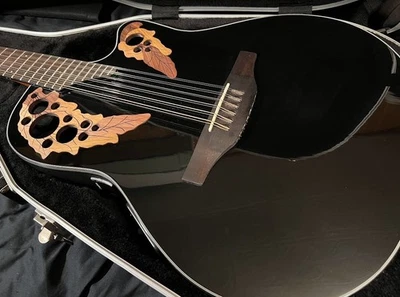 Super bel article ! Ovation 12-String OVATION CE4412-5-G BLK Celebrity Elite - Photo 1/4