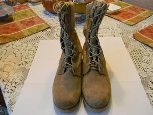 Neu Made In USA RO SEARCH Desert Combat Boots 7.5 R Panama Sohle VHTF BILLIG - Bild 1 von 8