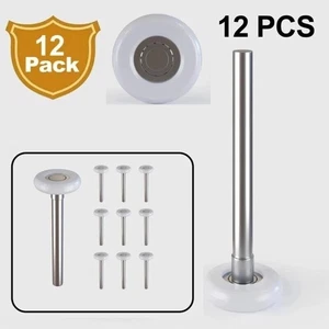 PACK de 12 rodillos de puerta de garaje de nailon sellados de precisión de alta resistencia con vástago de 4" 11 bolas - Imagen 1 de 10