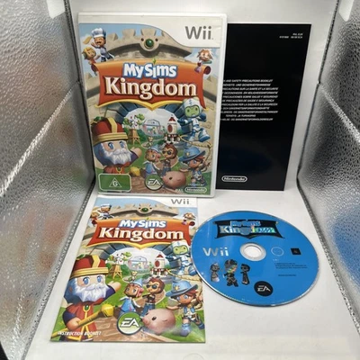My Sims Kingdom • Nintendo Wii Game + Manual (2008) Complete • PAL AUS • MySims - Image 1 of 4