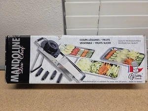 BRON COUCKE Professional Grade Mandoline Slicer Stainless Steel / Made in France - Picture 1 of 6