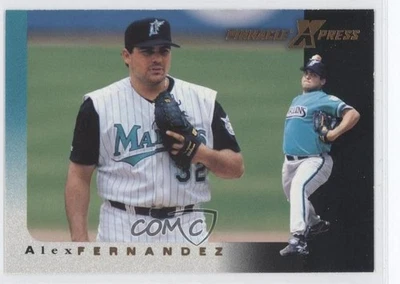 1997 Pinnacle X-Press Alex Fernandez #75 - Image 1 of 2