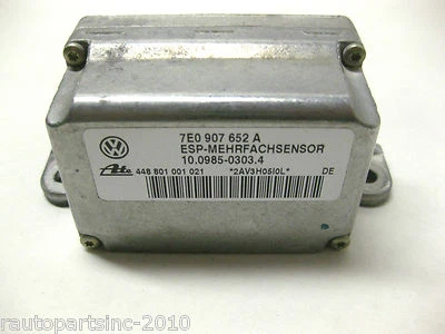 05 VW TOUAREG AUDI TT ESP ESTABILIDAD GUIÑADA SENSOR 7E0 907 652 A OEM 03 04 06  Foto 1 de 3