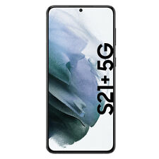 Samsung Galaxy S21+ 5G G996B/DS 128 GB silber SIMLOCK Wie Neu! **