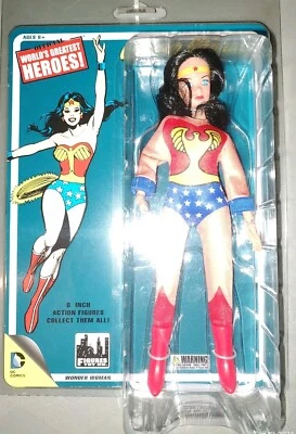 2014 DC LIGA DE LA JUSTICIA DE AMÉRICA WONDERWOMAN FIGURA DE HÉROES MÁS GRANDES DEL MUNDO SIN USAR, EN CAJA Foto 1 de 4