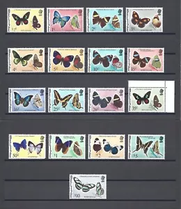 BELIZE 1974/77 SG 380/395 + 413 MNH - Foto 1 di 2