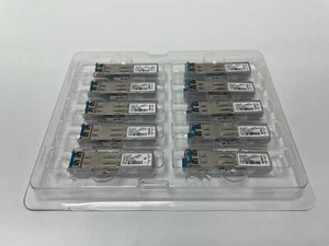 10 x CISCO GLC-LH-SM. GARANTIE 90 JOURS. LIVRAISON GRATUITE AU ROYAUME-UNI - Photo 1/2