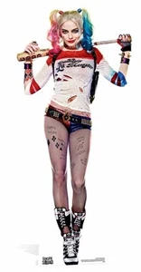 Harley Quinn Margot Robbie Suicide Squad Movie Lifesize Cardboard Cutout batman - Picture 1 of 1