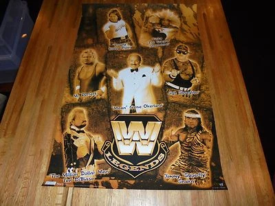 Póster WWE Legends 2010 22 X 34 WWF SUPER COOL Mean Gene Ricky Steamboat Foto 1 de 4