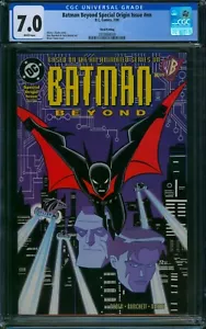 Batman Beyond Special Origin #1 ⭐ 3RD PRINT - NO UPC VARIANT ⭐ CGC 7.0 DC 2000 - Picture 1 of 2