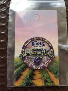 Knott’s Berry Farm Taste of Boysenberry Festival Pin 2021, Food Festival - Bild 1 von 2