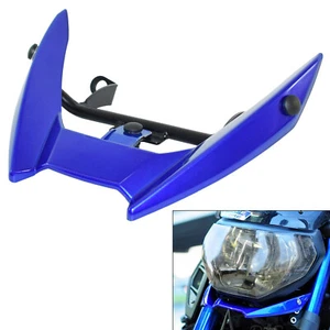 Front Beak Upper Headlight Stay Bracket Blue For YAMAHA MT-25 MT-03 2015-2021 - Picture 1 of 6