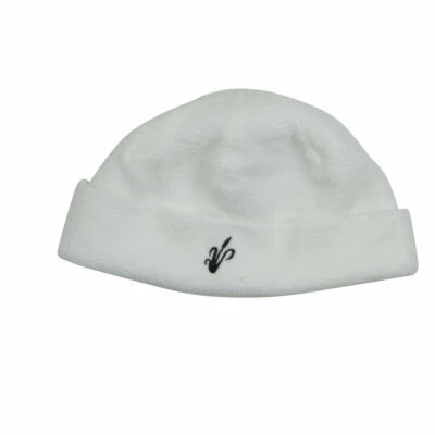 Avery Greenhead Gear DOUBLE Fleece Skull Cap Hat Logo White Snow Goose Beanie - Image 1 of 4