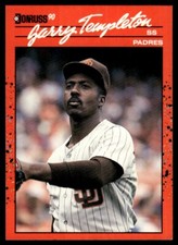 1990 Donruss #246 Garry Templeton San Diego Padres