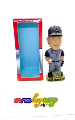 Curt Schilling Arizona Diamondbacks BobbleHead World Series 2001 Vtg Bobble Cover