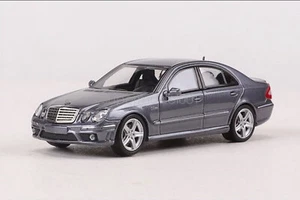 MK MODEL 1/64 Scale Mercedes-Benz E63 W211 Grey Diecast Car Toy Collection - Picture 1 of 6