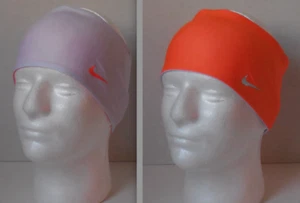 Nike Wide Cooling Headband Reversible Pure Platinum/Hyper Crimson - Picture 1 of 7